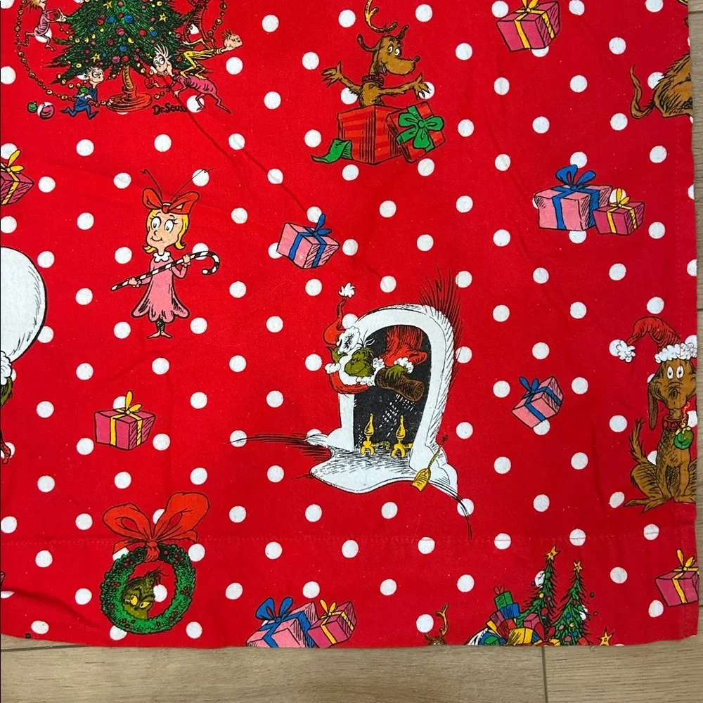 Pottery Barn Teen Dr. Suess Grinch Sheets Size Full